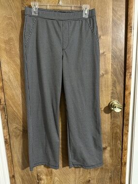 Sanctuary Black & White Micro-Check Dress Pants